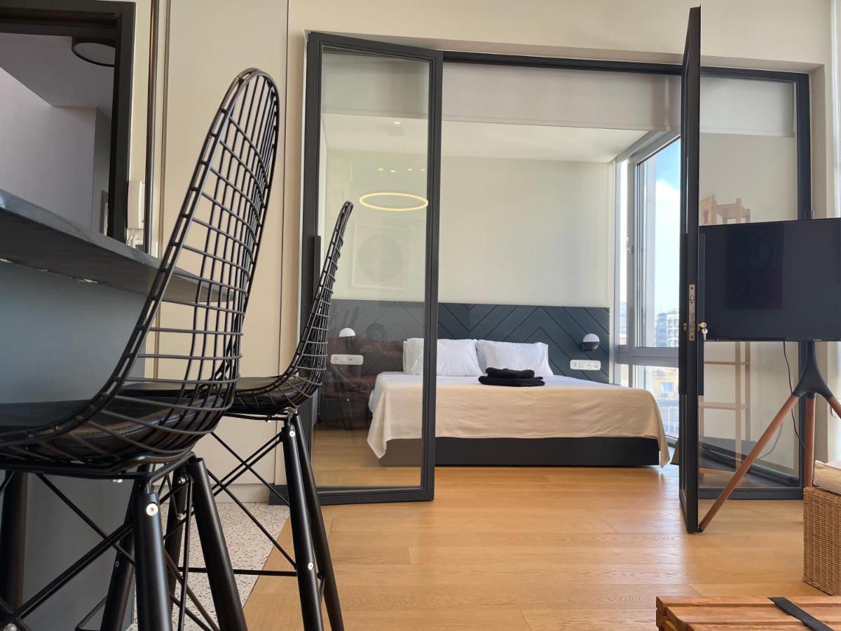 Open Light Apt - Downtown Thessaloniki Apartment Luaran gambar